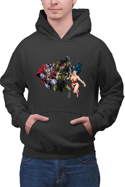 OEM Hanorac Barbati Hulk Wonder Women Thor Norse Mythology