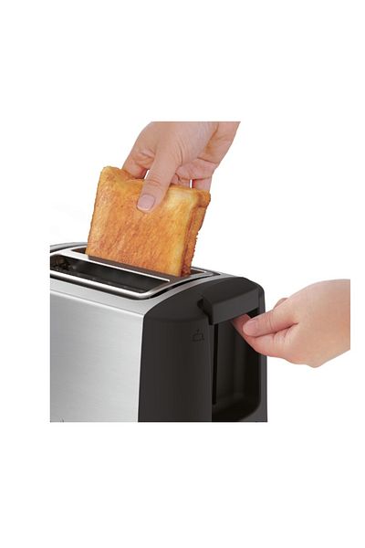 TEFAL Confidence TT340830 Toaster, 850W, 7 browning levels, Stainless steel