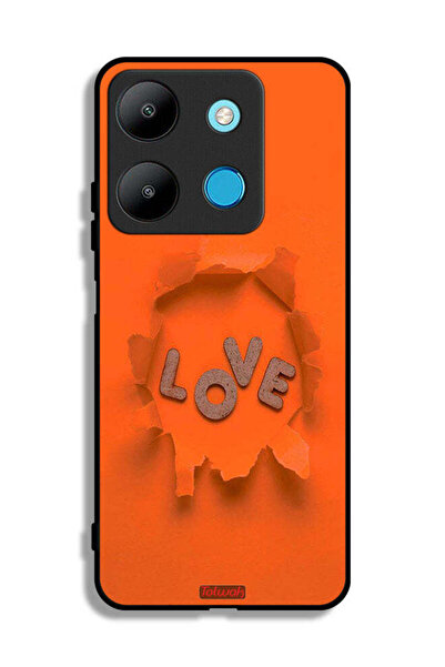 Tolwak غطاء حماية لهاتف إنفينيكس سمارت 7 - لوف