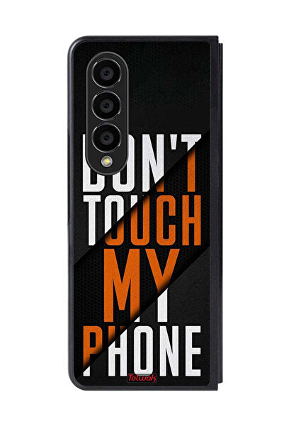 Tolwak غطاء حماية لهاتف سامسونج جالكسي زد فولد 4 - لا تلمس هاتفي