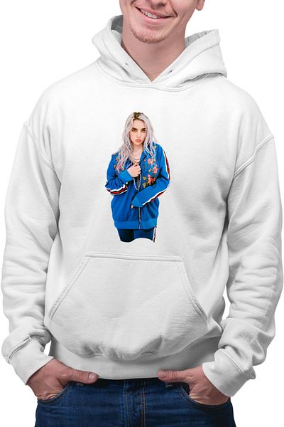 OEM Men's Hoodie Billie Eilish American Singer Songwriter Ocean Eyes
