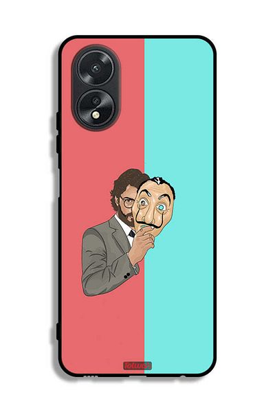 Tolwak Oppo A38 Protective Case Cover The Professor Art