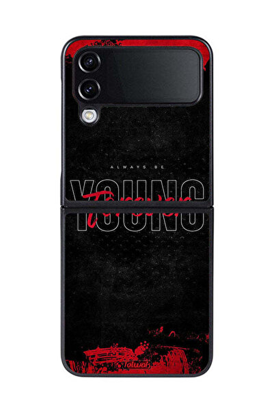 Tolwak غطاء حماية لهاتف سامسونج جالاكسي زد فليب 4 - فوريفر يونج