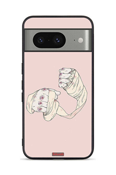 Tolwak غطاء حماية لهاتف Google Pixel 8 بتصميم فن المقاتل