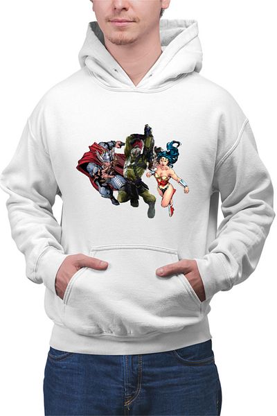 OEM Hanorac Barbati Hulk Wonder Women Thor Norse Mythology