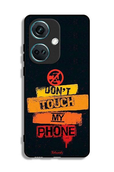 Tolwak OnePlus Nord CE3 Protective Case Cover Do Not Touch My Phone