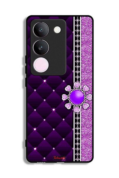 Tolwak vivo V29 Protective Case Cover Glitter Hearts