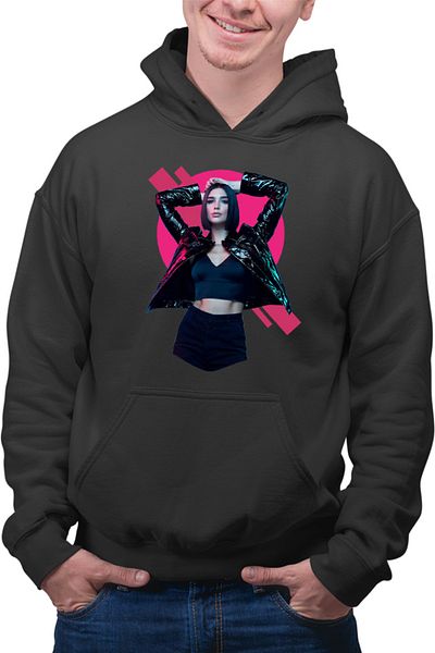 OEM Men's Hoodie Dua Lipa Rise Concept Dance Idol Songs