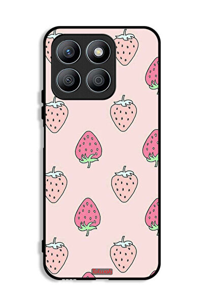 Tolwak غطاء حماية لهاتف Honor X8b - أيقونة الفراولة