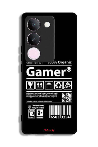 Tolwak غطاء حماية لجهاز vivo V29، ملصق لألعاب الفيديو