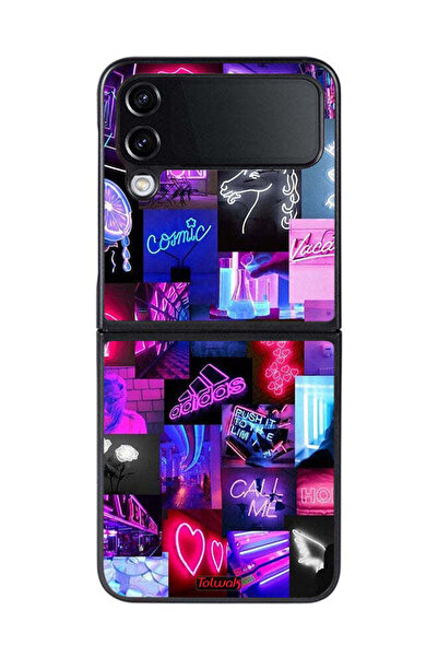 Tolwak غطاء حماية لهاتف سامسونج جالاكسي زد فليب 4 - رسوم متحركة