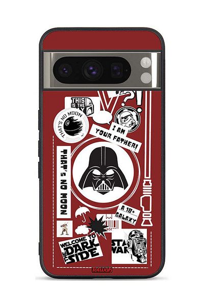 Tolwak Google Pixel 8 Pro Protective Case Cover Welcome To The Dark Side Sticker