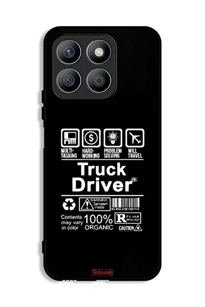 Tolwak غطاء حماية لهاتف Honor X8b - ملصق لسائق الشاحنة