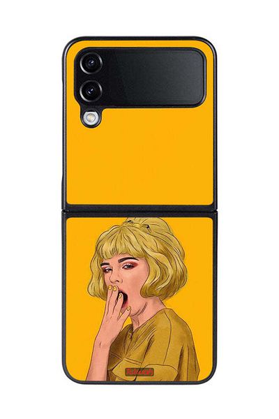 Tolwak Samsung Galaxy Z Flip 4 Protective Case Cover Feeling Dizzy
