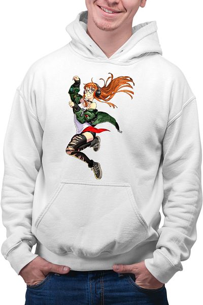 OEM Men's Hoodie Persona Sakura Futaba Aggression Woman