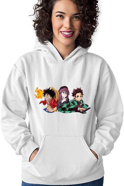 OEM Hanorac Female Trinity Seven One Piece Kimetsu no Yaiba Animekage