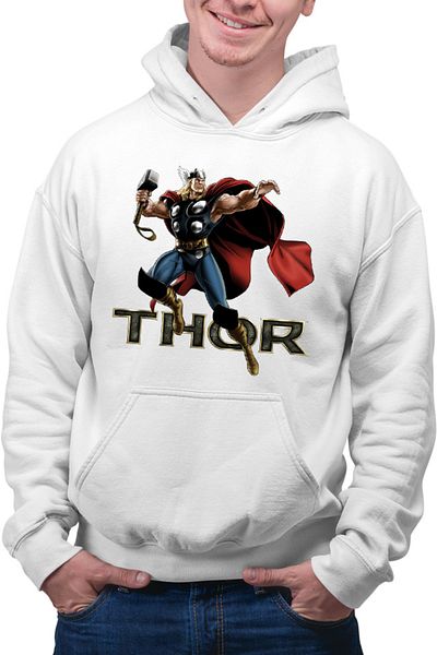OEM Men's Hoodie Thor Nordic God American Movie Powers