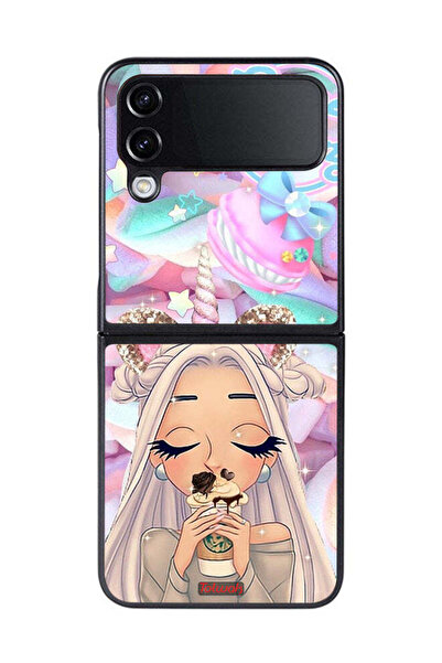 Tolwak غطاء حماية لجهاز Samsung Galaxy Z Flip 4 من Sweet Thing