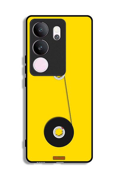 Tolwak vivo V29 Pro Protective Case Cover Cassette Wheel Art