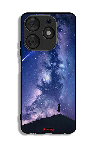 Tolwak Tecno Spark 10 Pro Protective Case Cover Moving Stars