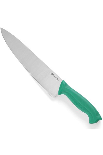 HENDI Nóż kucharski do warzyw i owoców HACCP 385mm - zielony - 842713