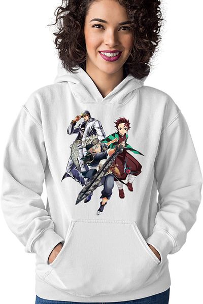 OEM Hanorac Female Black Clover Asta Kimetsu no Yaiba Tanjirou JoJo Anime