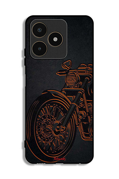 Tolwak غطاء حماية Realme C53 لدراجة كلاسيكية