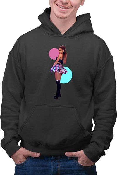 OEM Men's Hoodie Ariana Grande Popular Singer Grammy Award Kind