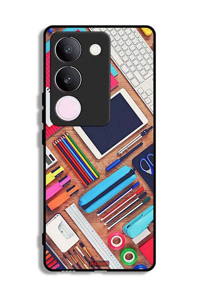 Tolwak vivo V29 Protective Case Cover Girl Hobby Desk