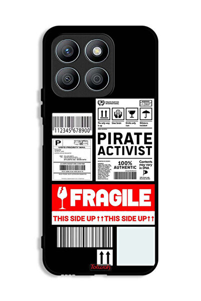 Tolwak غطاء حماية لهاتف Honor X8b - ملصق ناشط خاص قابل للكسر