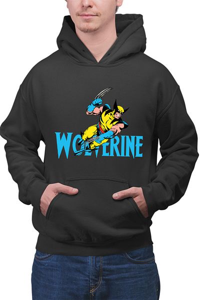 OEM Men's Hoodie Wolverine Logo X-MEN Project Experiments Mad Mind