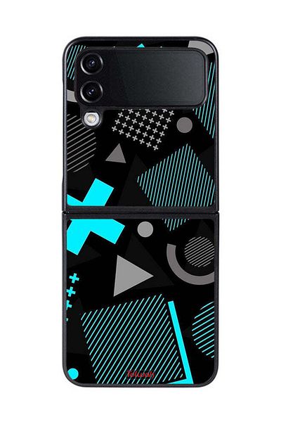 Tolwak Samsung Galaxy Z Flip 4 Protective Case Cover Squid Game Icons