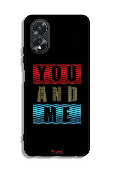 Tolwak غطاء حماية Oppo A38 أنت وأنا
