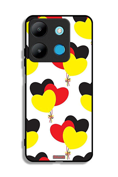 Tolwak غطاء حماية لهاتف إنفينيكس سمارت 7 - مجموعة قلوب ثلاثة