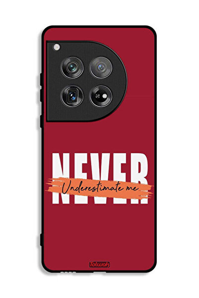 Tolwak غطاء حماية لهاتف OnePlus 12 - لا تقلل من شأني أبدًا