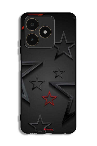 Tolwak غطاء حماية Realme C53 بنقشة نجوم