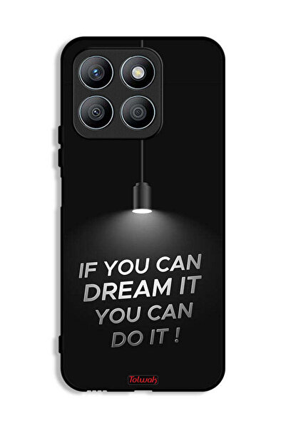 Tolwak غطاء حماية لهاتف Honor X8b إذا كنت تستطيع أن تحلم به، يمكنك تحقيقه