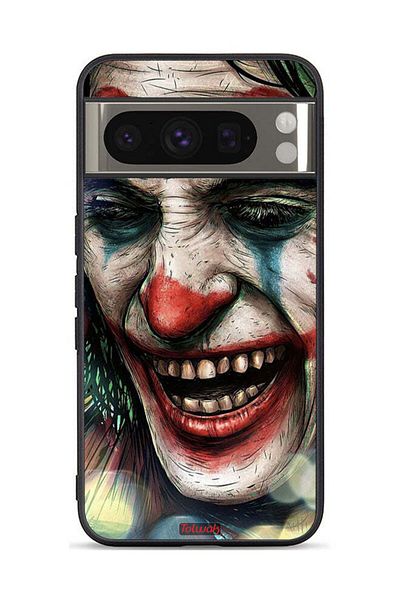 Tolwak Google Pixel 8 Pro Protective Case Cover Joker Laughing Face