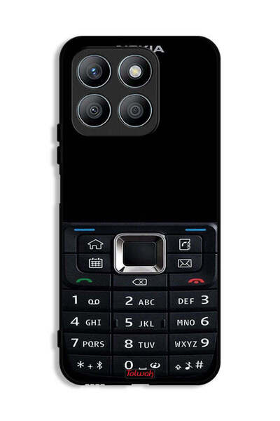 Tolwak غطاء حماية لهاتف Honor X8b بنمط هاتف قديم