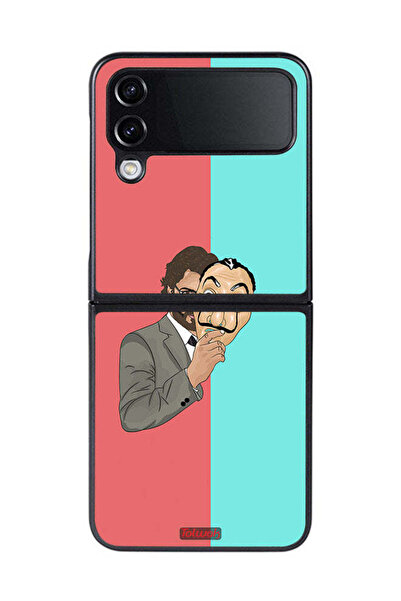 Tolwak غطاء حماية لهاتف Samsung Galaxy Z Flip 4 من تصميم The Professor Art