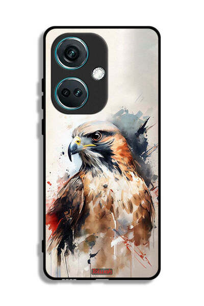 Tolwak غطاء حماية لهاتف OnePlus Nord CE3 - فن تجريدي من النسر