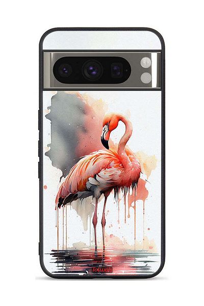 Tolwak غطاء حماية لجهاز Google Pixel 8 Pro برسومات ألوان مائية استوائية