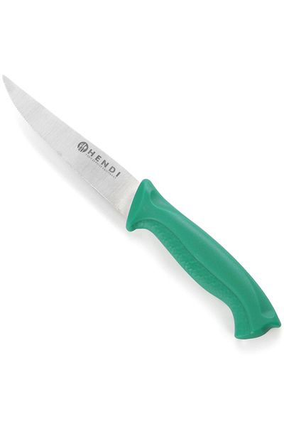 HENDI Cuțit zimțat HACCP pentru fructe și legume 205mm - verde - 842119