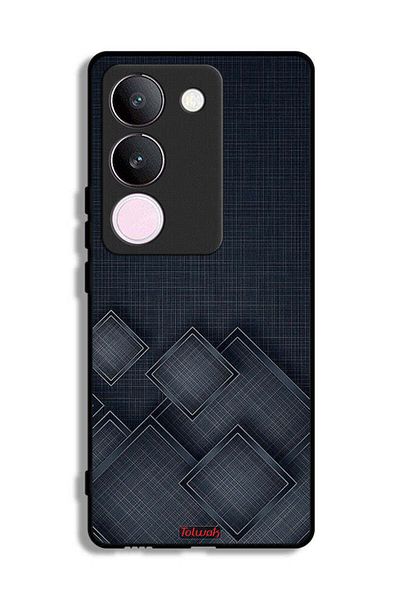 Tolwak vivo S17 Protective Case Cover Squares Pattern On Cloth