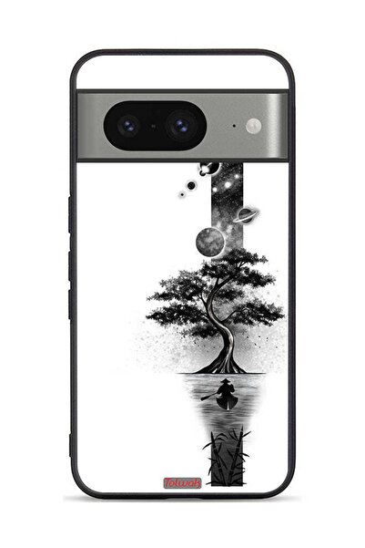 Tolwak Google Pixel 8 Protective Case Cover Earth Space Art