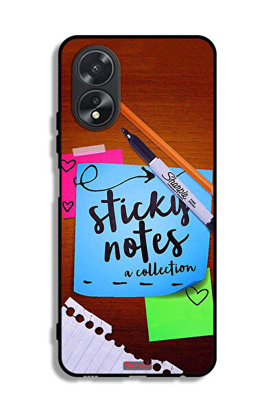 Tolwak غطاء حماية لهاتف Oppo A38 مع ملاحظات لاصقة