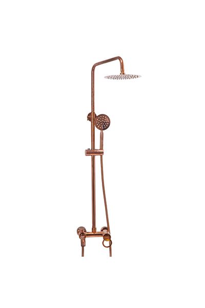 Trendy's Shower column, TRENDY S, with three functions, rose