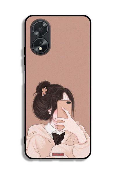 Tolwak غطاء حماية لهاتف Oppo A38 لالتقاط صورة سيلفي