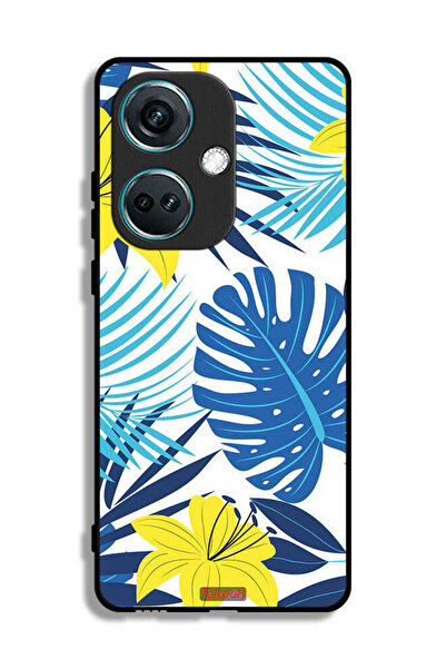 Tolwak غطاء حماية لهاتف OnePlus Nord CE3 برسومات ريش وزهور