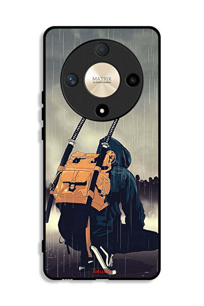 Tolwak Honor X9b Protective Case Cover Sword Samurai Digital Art